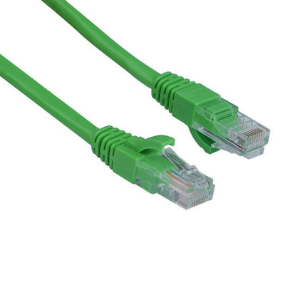 Câble Cat6A 24AWG examiné de cuivre pur non protégé de réseau de la catégorie 6